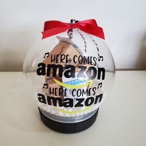 "Here comes Amazon" Christmas Ornament
